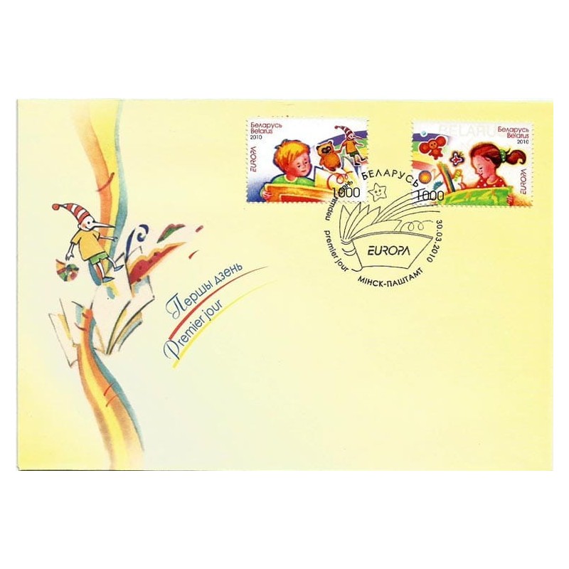 Białoruś 2010, Lektury dla dzieci Europa CEPT, FDC