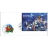 Białoruś 2015, Kosmos, wydanie z Azerbejdżanem FDC