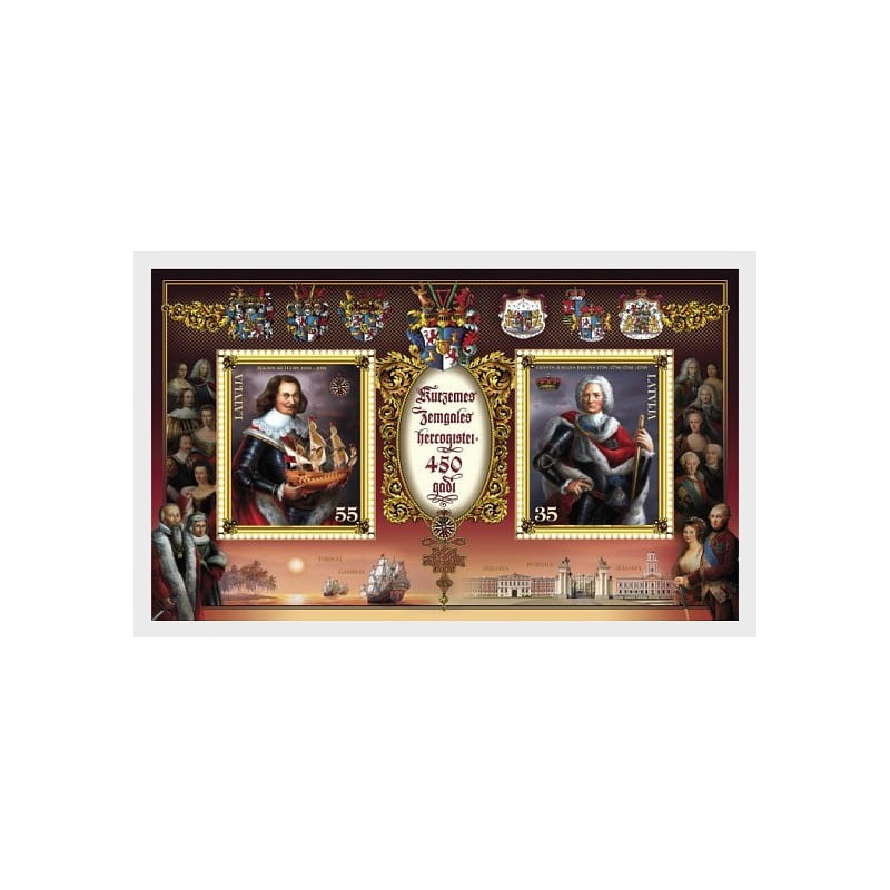 Łotwa 2012, Księstwo Kurlandii lenno Polski, Biron, Syców **