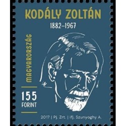 Węgry 2017, Kompozytor, etnograf Z. Kodaly, muzyka **