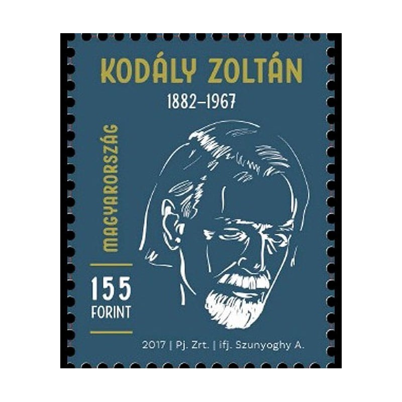 Węgry 2017, Kompozytor, etnograf Z. Kodaly, muzyka **