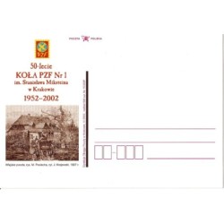 Kartka Kraków 2002, PZF, poczta