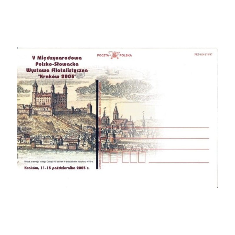 Kartka Kraków 2005, WF Polska Słowacja. Bratysława