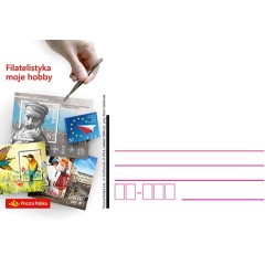 Kartka Poznań 2014, Filatelistyka, Piłsudski, ptak