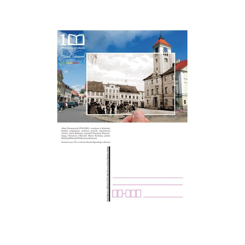 Kartka Poznań 2018, Adam Tomaszewski, Kościan, Powstanie warszawskie