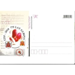 Kartka Zielona Góra 2010, Gubin, herb