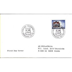 Finlandia 1972, Teatr Narodowy. FDC