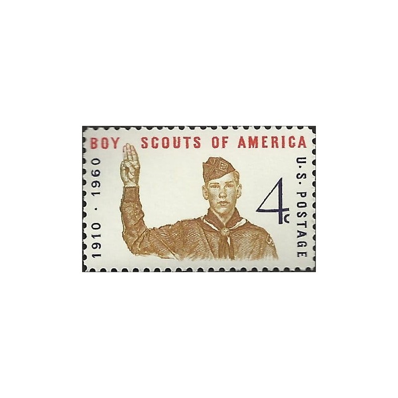 USA 1960, Harcerstwo, 50 lat **