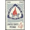 USA 1960, Harcerstwo dziewcząt, ognisko, 50 lat **
