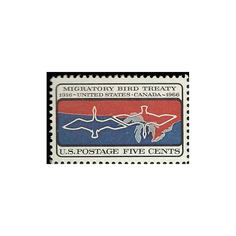 USA 1966, Ptaki, ochrona ptaków wędrownych **