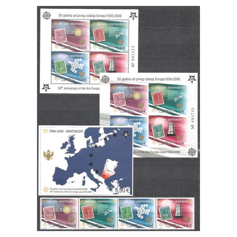 Czarnogóra 2006, 50 lat EUROPA CEPT, pszczoła **