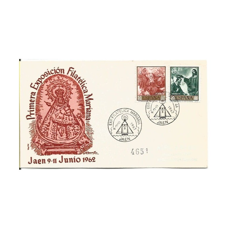 Hiszpania 1962, Matka Boska, wystawa fil. Jaen