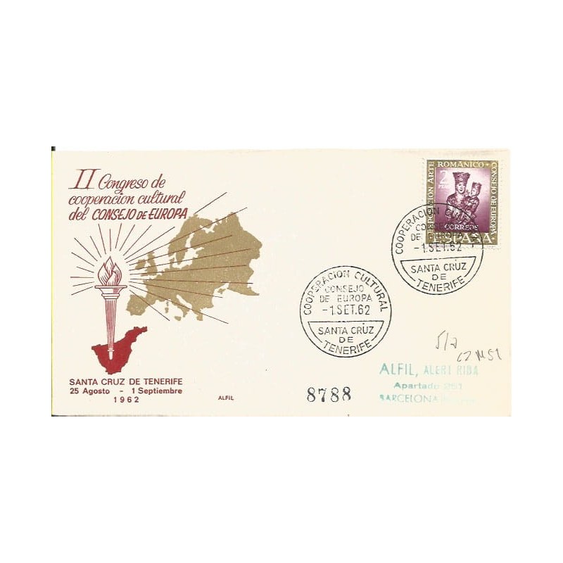 Hiszpania 1962, Rada Europy, Unia Europejska. Teneryfa