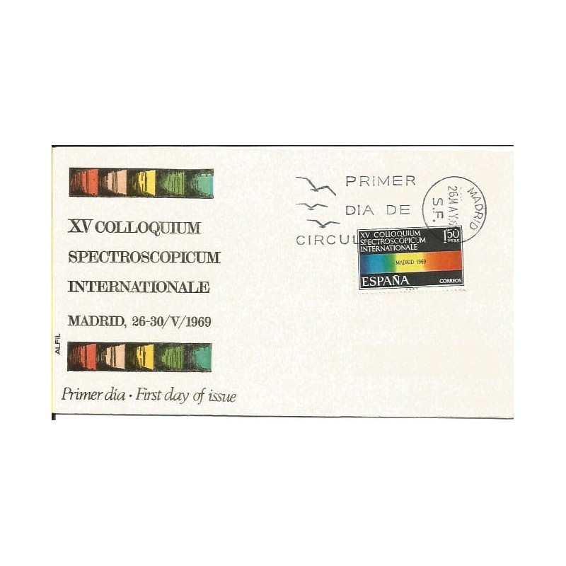 Hiszpania 1969, Spektroskopia, fizyka. FDC