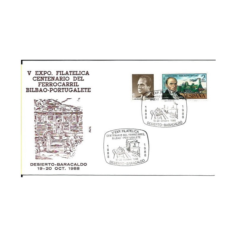 Hiszpania 1988, Kolej, pociąg, dworzec. Desierto