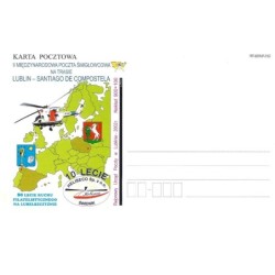 Kartka Lublin 2002, Helikopter, śmigłowiec, Świdnik