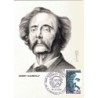 Francja 1974, B. d’Aurevilly pisarz, literatura. Karta maksimum