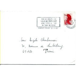 Francja 1987, Palenie, ruch na rzecz zakazu palenia. Nancy