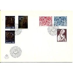 Szwecja 1975, Sztuka. CZ. SŁANIA. FDC