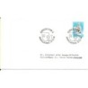 Dania 1985, Rower, kobieta na rowerze. FDC
