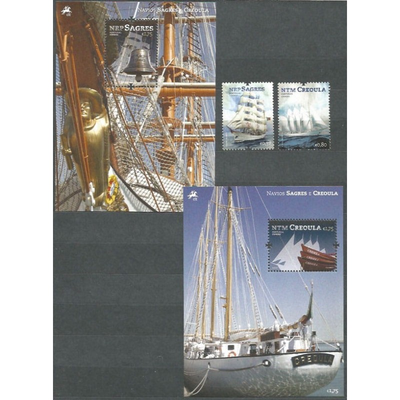 Portugalia 2012, Statki, żaglowce **