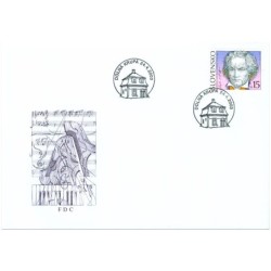 Słowacja 2003, J. S. Bach, muzyka. FDC