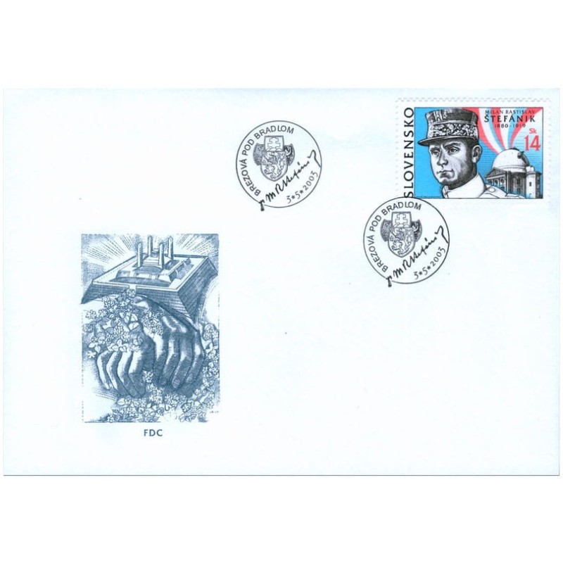 Słowacja 2003, M. Stefanik, I wojna światowa. FDC
