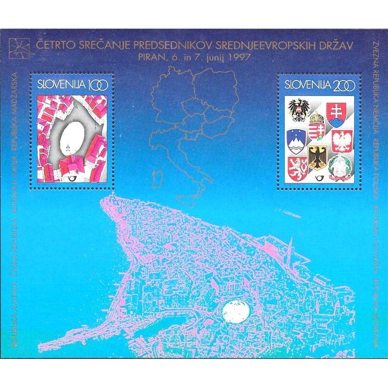 Słowenia 1997, Polityka, Polska, polskie godło **