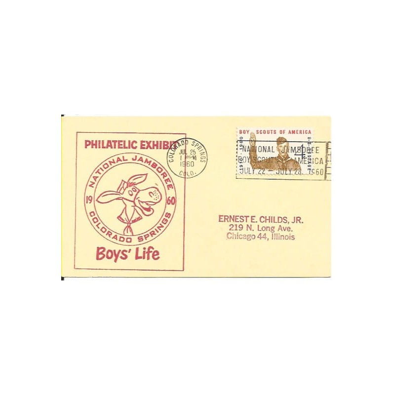 USA 1960, Harcerstwo. Colorado Springs