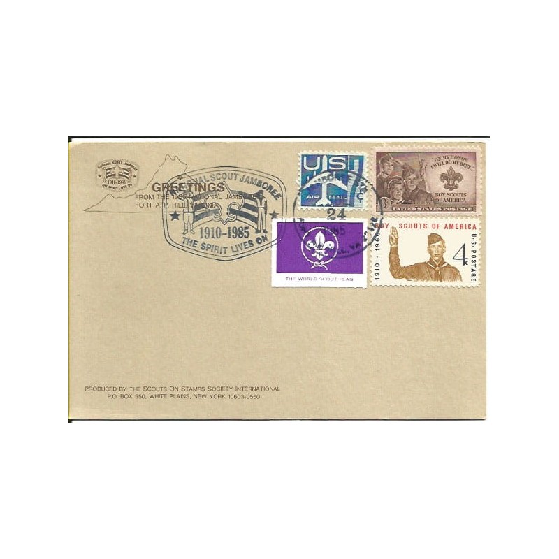 USA 1985, Harcerstwo. Jamboree