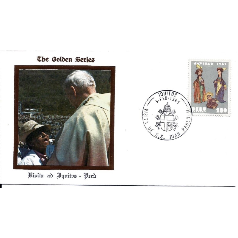Peru 1985, Papież Jan Paweł II. Datownik