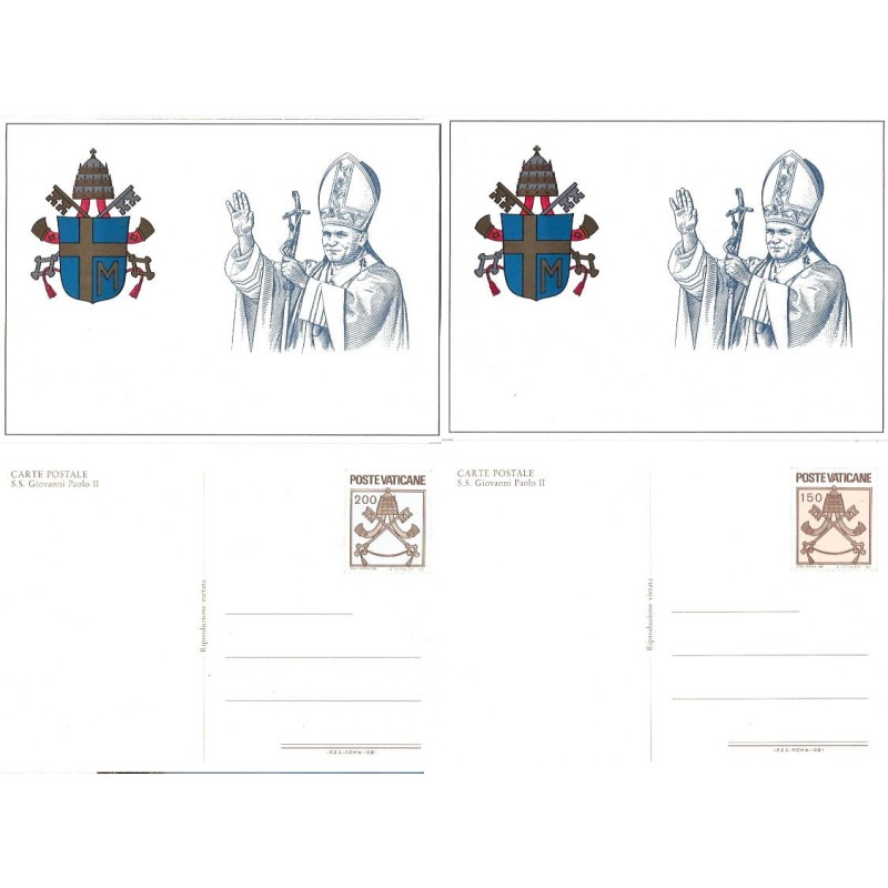 Watykan 1981, Papież Jan Paweł II. 2 Cp