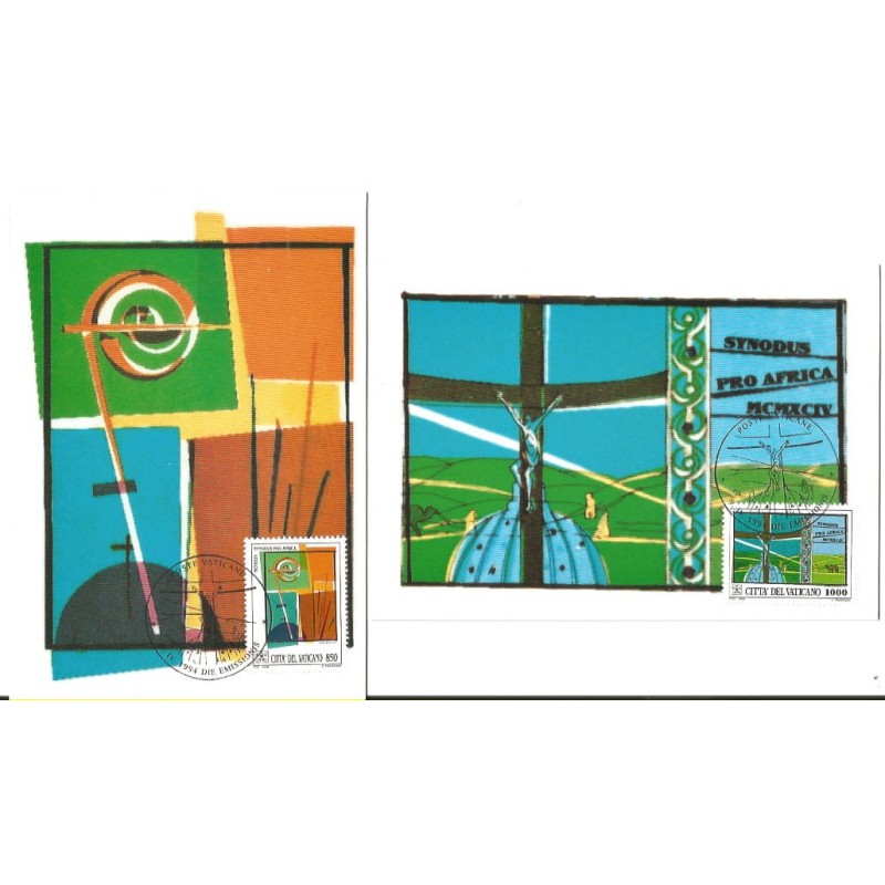 Watykan 1994, Synod Afrykański. Karty maksimum