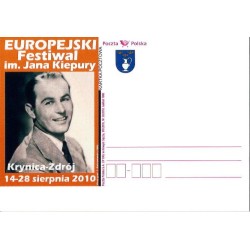 Kartka Nowy Sącz 2010, Jan Kiepura, festiwal, muzyka, Krynica Zdrój
