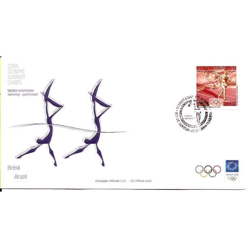 Brazylia 2004, Igrzyska olimpijskie Ateny 2004. FDC