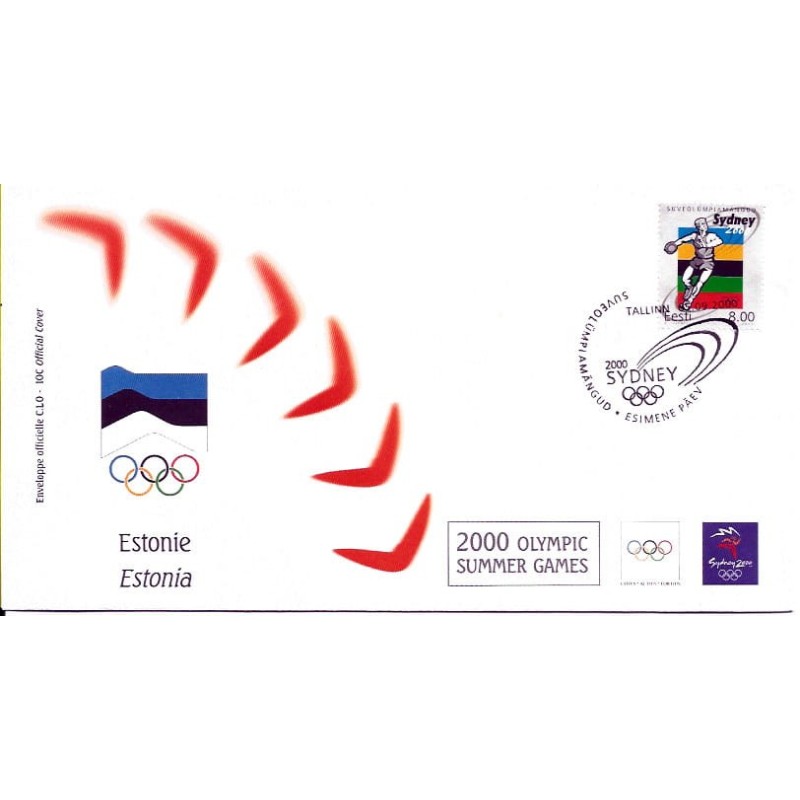 Estonia 2000, Igrzyska olimpijskie Sydney 2000. FDC