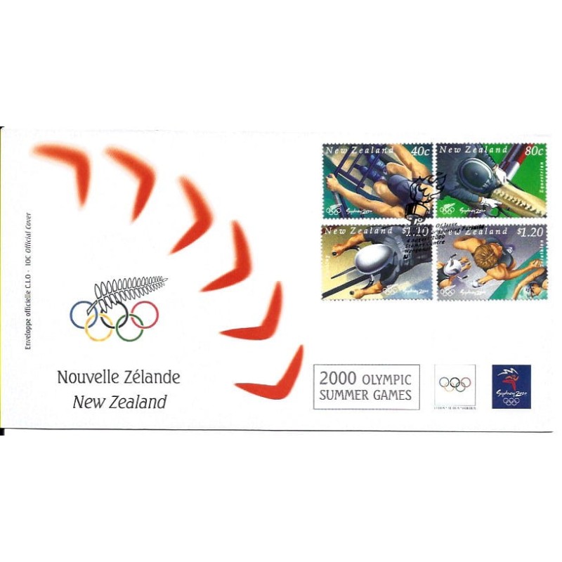 Nowa Zelandia 2000, Igrzyska olimpijskie Sydney 2000. FDC