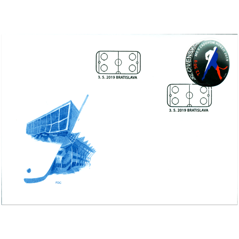Słowacja 2019, Hokej, MŚ. FDC